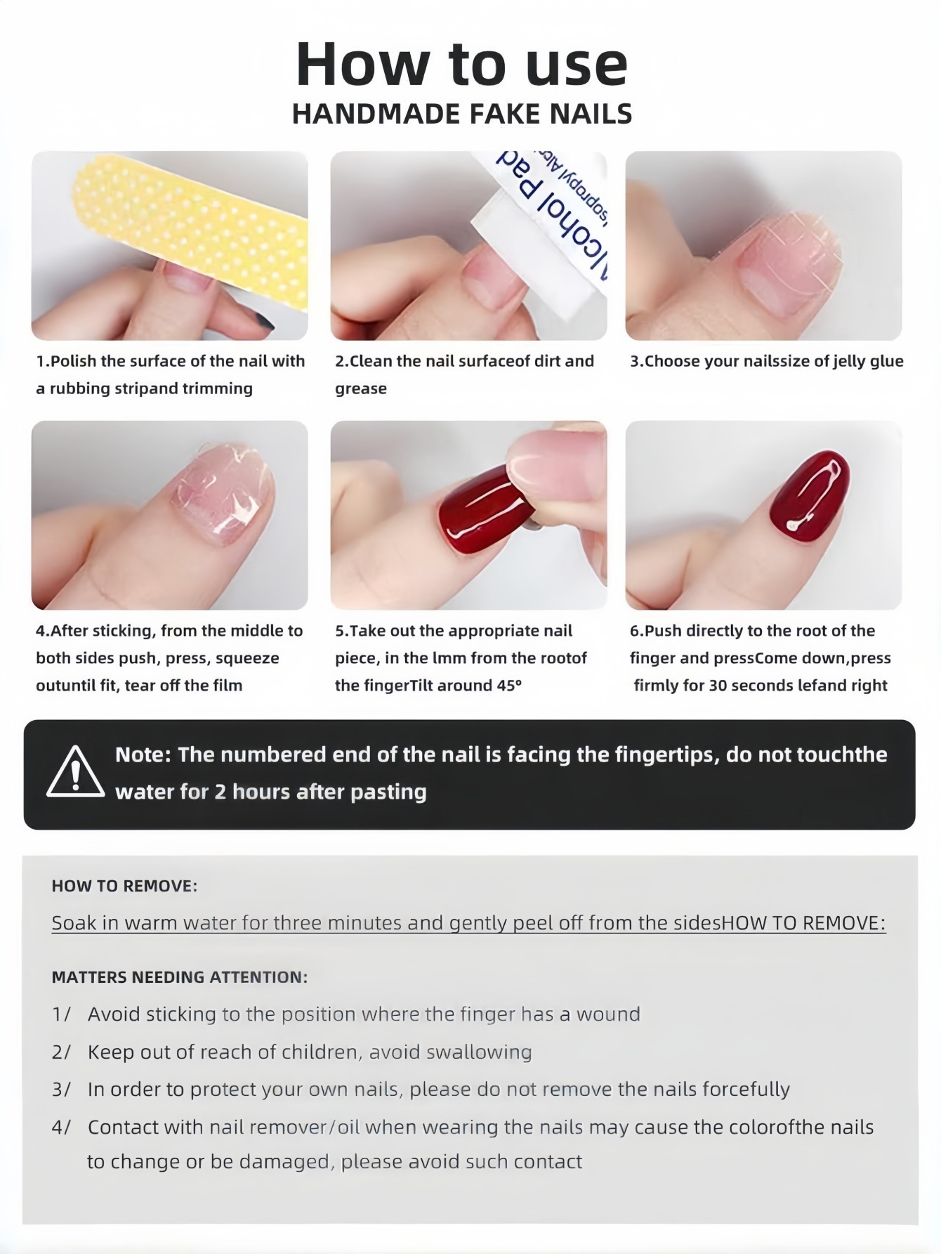Set da 10 pezzi di nail art a  - Korean Arts And Lifestyle recensione e prezzo